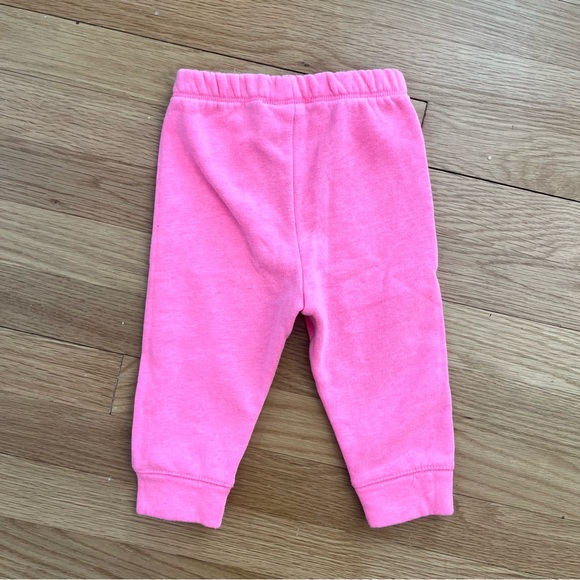 [3 for $15] CIRCO Pink Bow Joggers Long Pants (12 Months) - Picture 2 of 4
